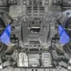 Toyota Hilux 15-/ Fortuner 15- Främre Nedre Länkarmsskydd Hardrace