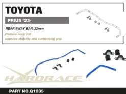 Toyota Prius 2023+ Bakre Krängningshämmare Hardrace