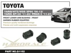 Toyota Prius / Yaris / Vitz / VIOS 2005-2021 Främre Nedre Länkarmsbussningar - Främre Hardrace