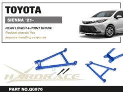 Toyota Sienna 2021+ Förstärkningsstag Bakre Nedre Hardrace
