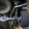 Toyota Tacoma 2016-2023 L4-2.7L/V6-3.5L Apollo GT Series 2.5in. - 3in. 409 SS Cat-Back Sportavgassystem - Svarta Utblås aFe Power
