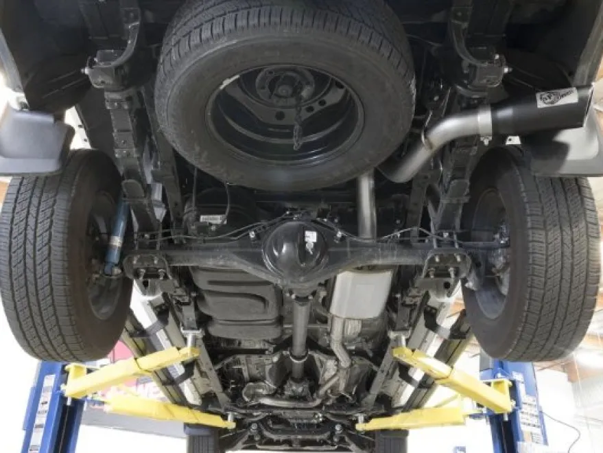 Toyota Tacoma 2016-2023 V6-3.5L MACHForce XP Cat-Back Sportavgassystem - Svarta Utblås aFe Power