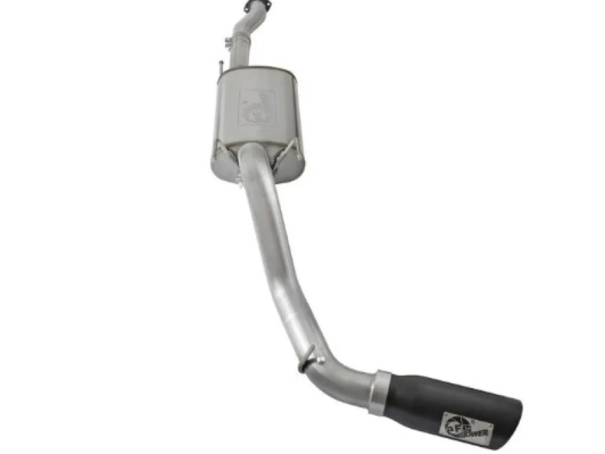 Toyota Tacoma 2016-2023 V6-3.5L MACHForce XP Cat-Back Sportavgassystem - Svarta Utblås aFe Power