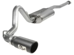 Toyota Tacoma 2005-2012 V6 4.0L MACHForce XP Sportavgassystem Cat-Back SS-409 aFe Power - Svarta Utblås