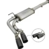 Toyota Tacoma 2005-2015 V6-4.0L Rebel Series 3in 409SS Cat-Back Sportavgassystem - Svarta Utblås aFe Power