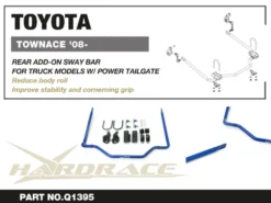 Toyota Townace Liteace 2008+ Bakre Krängningshämmare Add-On Hardrace