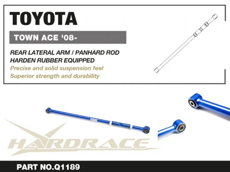 Toyota Townace / Liteace 2008+ Bakre Lateral-stag / Panhard-Stag Hardrace