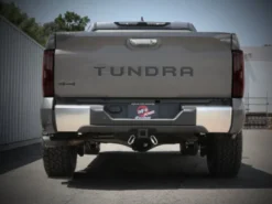 Toyota Tundra 2022-2024 V6-3.4L (tt) Vulcan Series 2.5in to 3in 304 SS Cat-Back Sportavgassystem - Svarta Utblås aFe Power
