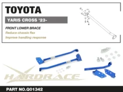 Toyota Yaris cross 2023 Främre Nedre Förstärkningsstag Hardrace
