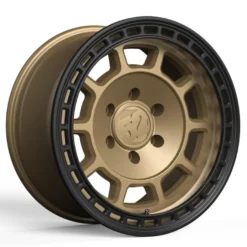 Traverse HD 17X8.5 ET0 5x127 Block Brons / Svart Ring 71.5 Fälg