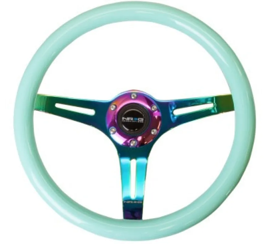 Träratt 350mm 3-ekrad center Neochrome Centrum Minty FreshNRG