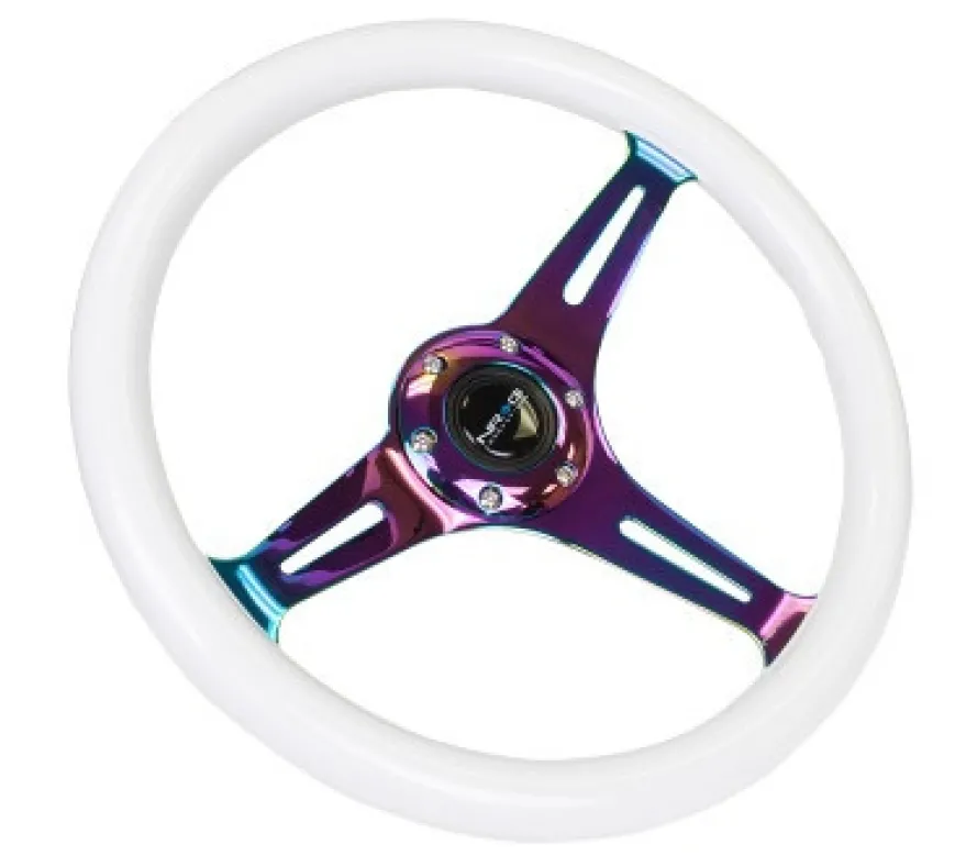 Träratt 350mm 3-ekrad Neo-Chrome Centrum Glow in The Dark Ratt NRG