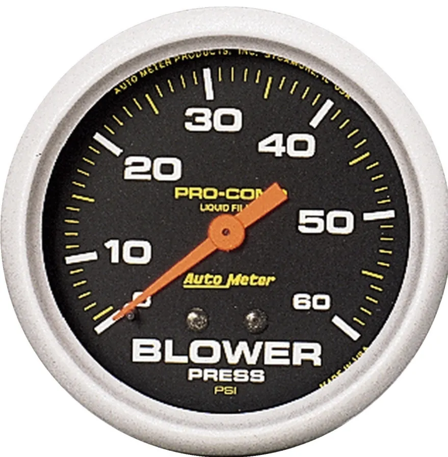 Tryckmätare 66.7mm 60PSI PRO-COMP