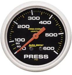 Tryckmätare 66.7mm 600PSI PRO-COMP
