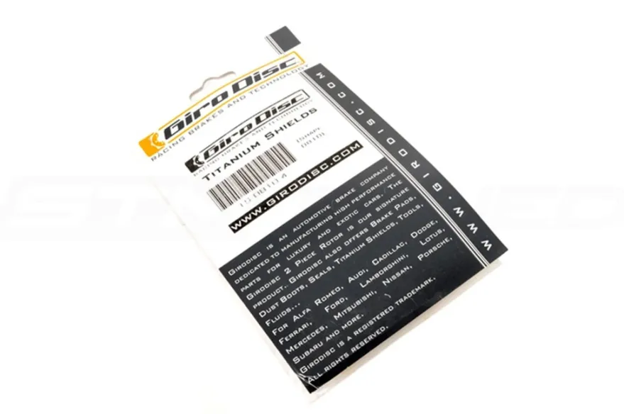 TS-0810-4 - GiroDisc Titanium Backing Plate Kit