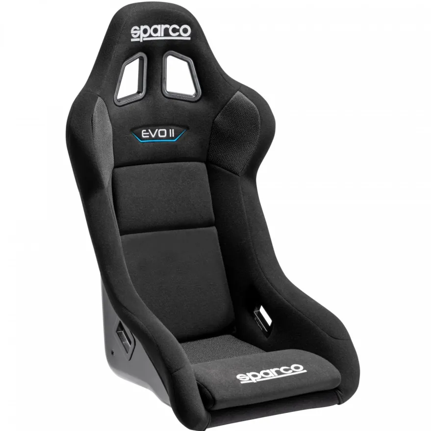 Tävlingsstol EVO L QRT Svart FIA 8855-1999 Sparco