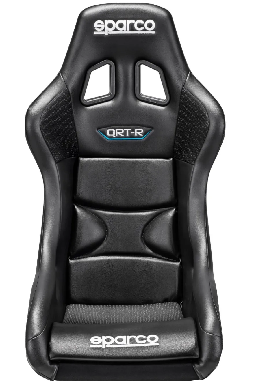 Tävlingsstol QRT-R SKY Svart/Vinyl FIA 8855-1999 Sparco