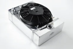 Universal Drag Race- / Truck-Kylare 368x254x91mm med 9” SPAL-Fläkt CSF Radiators