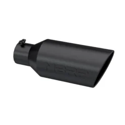 Universal Exhaust Utblås 7in O.D. Rullad Utblås 4'' In 18in Längd - Svart MBRP