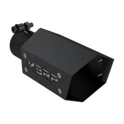 Universal 4'' Hex Utblås 2.5'' In 10'' Längd Logo - Svart Coatat MBRP