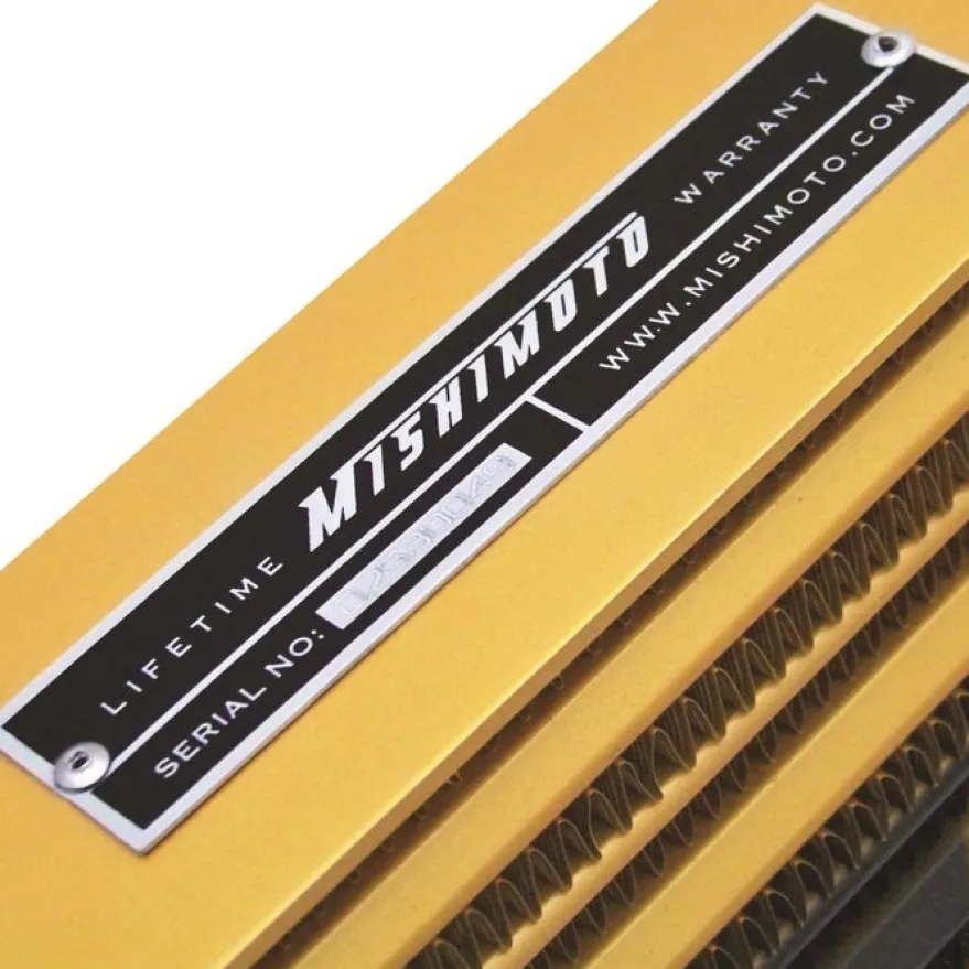 Universal Intercooler M-Line Eat Sleep Race Edition Guld Mishimoto