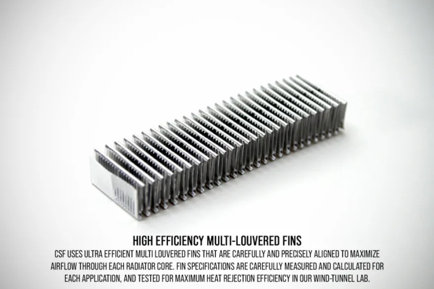 Universal Kylare - Dual core med ”B-Tube”-Teknologi –Triple pass CSF Radiators