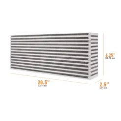 Universal Luft-Till-Luft Race-Intercooler Cellpaket 20.50'' x 6.25'' x 2.50'' Mishimoto