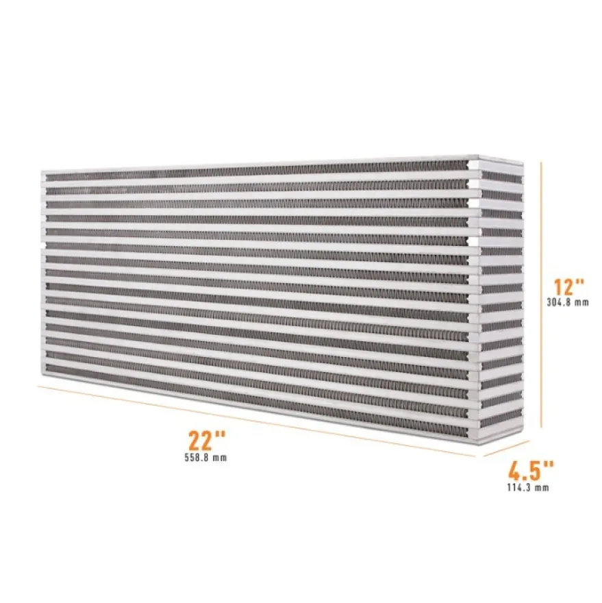 Universal Luft-Till-Luft Race-Intercooler Cellpaket 22.00'' x 12.00'' x 4.50'' Mishimoto