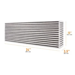 Universal Luft-Till-Luft Race-Intercooler Cellpaket 24.00'' x 13.00'' x 3.50'' Mishimoto