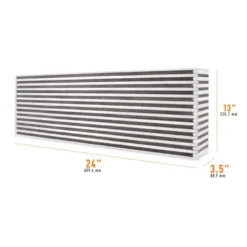 Universal Luft-Till-Luft Race-Intercooler Cellpaket 24.00'' x 13.00'' x 3.50'' Mishimoto