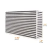 Universal Luft-Till-Luft Race-Intercooler Cellpaket 17.75'' x 11.8'' x 4.50'' Mishimoto