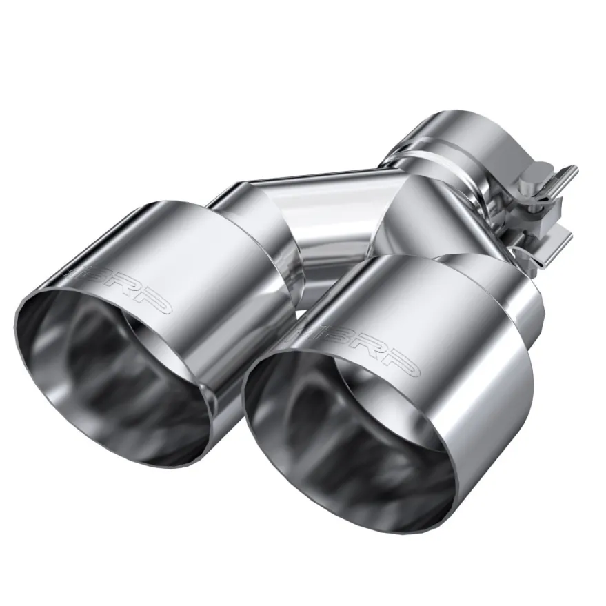 Universal T304 SS Dual Utblås 4'' OD/2.5'' In MBRP