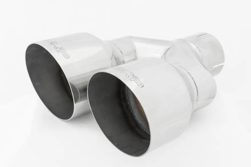 Universal T304 SS Dual Utblås 4'' OD/2.5'' In MBRP