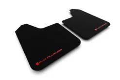 Universella Stänklappar Basic Med Svart Logotyp Par Rally Armor