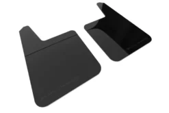Universella Stänklappar UR Plus Svarta Med Svartmetallic Logotyp Par Rally Armor