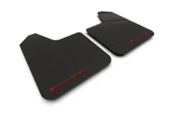 Universella Stänklappar UR Svarta Med Röd Logotyp Par Rally Armor
