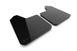 Universella Stänklappar UR Svarta Med Svartmetallic Logotyp Par Rally Armor