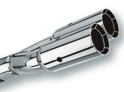 Utblås 2.5'' Inlopp / 3'' Utlopp Dubbla Runda Intercooled With Y-Pipe Borla