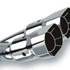 Utblås 2.5'' Inlopp / 3'' Utlopp Dubbla Runda Intercooled With Y-Pipe Borla
