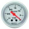 Vakuummätare 52mm 30INHG (Mekanisk) Ultra-Lite
