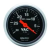 Vakuummätare 52mm 30 IN HG (Mekanisk) SPORT-COMP
