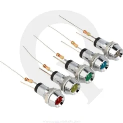 Varningslampa 12V LED - Krom Mindre QSP Products