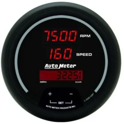 Varv-/hastighetsmätare 87mm 120MPH / 8000 RPM (Elektrisk) Sport-Comp II