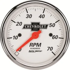 Varvräknare 3 1/8'' 7K RPM IN-DASH CHEVROLET HERITAGE BOWTIE