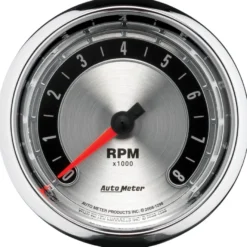 Varvräknare 87mm 8K RPM IN-DASH AMERICAN MUSCLE