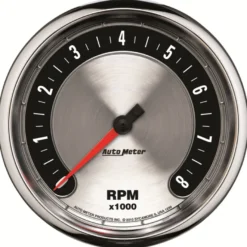 Varvräknare 127mm 8K RPM IN-DASH AMERICAN MUSCLE
