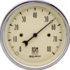 Varvräknare 87mm 8K RPM IN-DASH ANTIQUE BEIGE