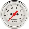 Varvräknare 52mm 7K RPM IN-DASH ARCTIC Vit
