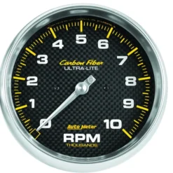 Varvräknare 127mm 10K RPM IN-DASH CARBON FIBER