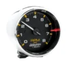 Varvräknare 3 3/100mm 8K RPM PEDESTAL BLK DIAL Krom CASE AUTOGAGE